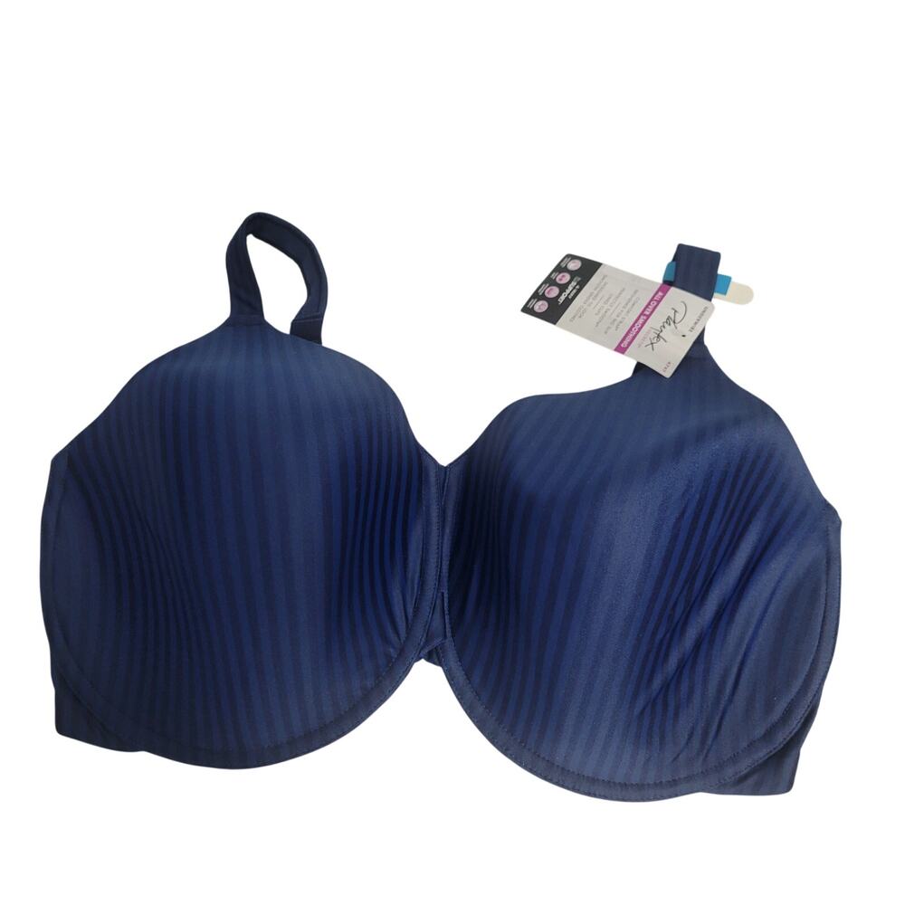Playtex All Over Smoothing Wire Blue Bra Size 38DDD NWT 71726-1387